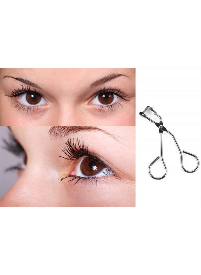 Artist Unknown Silicone Eyelash Curler with Refill Pads 17IF No Pinching Mini Lash Curler for Dramatic Lash Look and Fits All Eyelash Shapes - Image 2