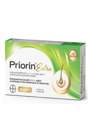PRIORIN EXTRA CAPSULES 60'S