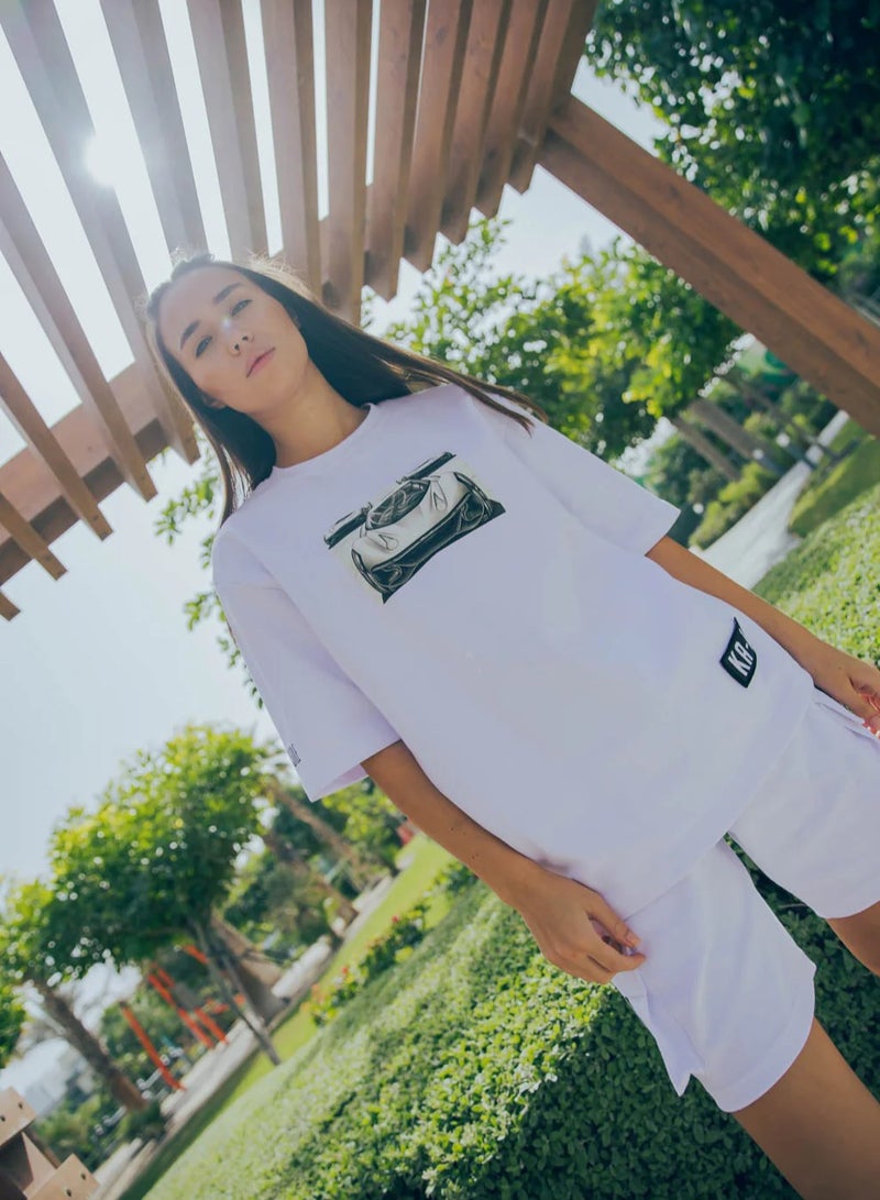 KA-1 KA-1 THE GRIND NS T-SHIRT WHITE  - Image 4