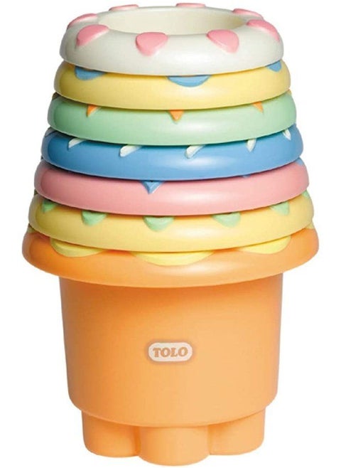 Tolo Rainbow Stacker Baby Toy