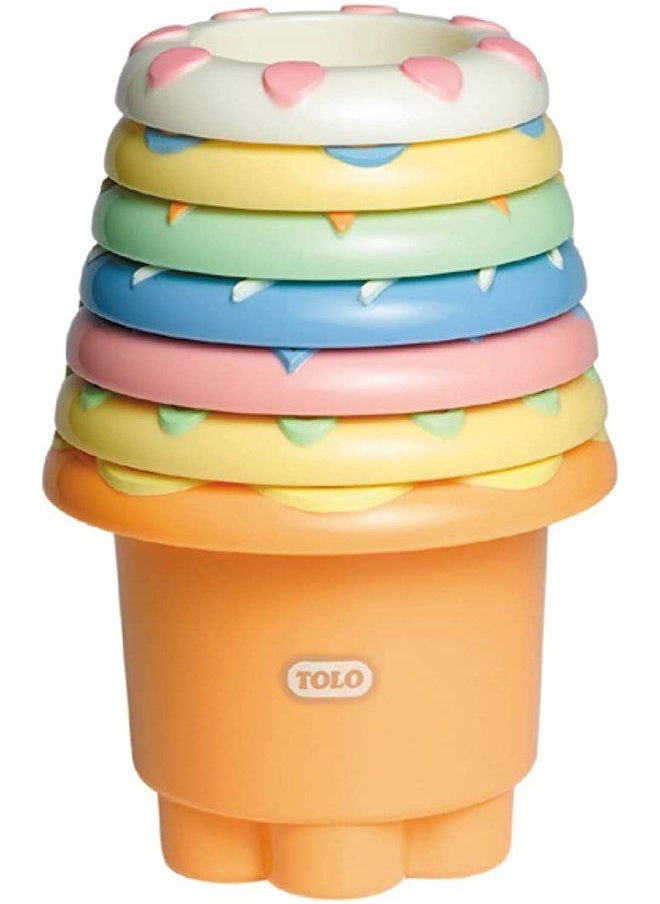 TOLO Toys - Tolo Rainbow Stacker Baby Toy - Image 1