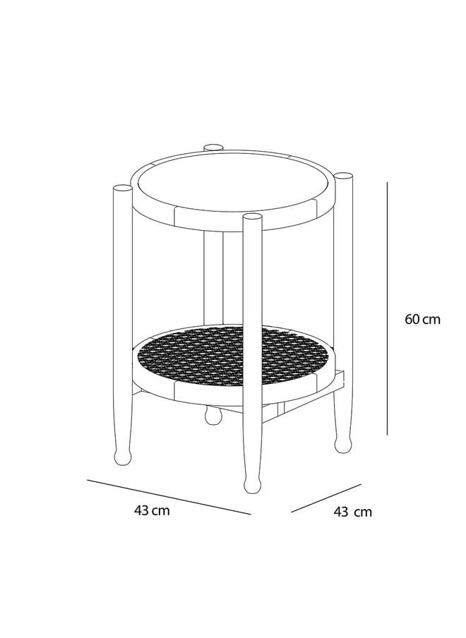 Woodz - Sedel Wooden Side Table - Image 1