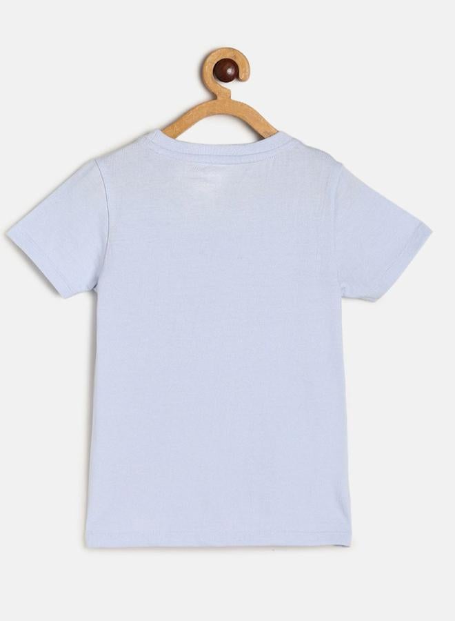MINIKLUB Boys Printed Cotton Round Neck T-Shirt - Image 2