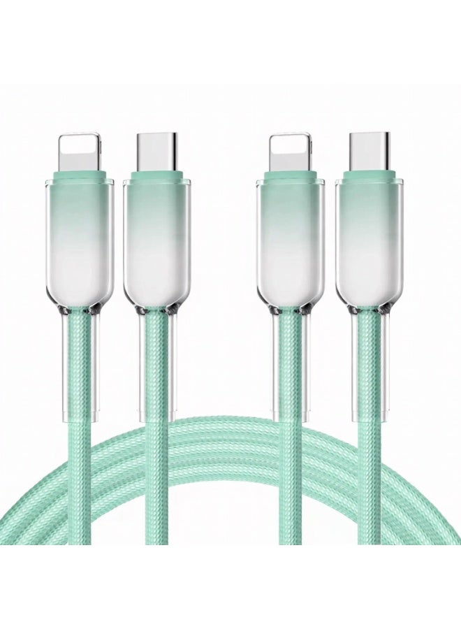 Concretization USB C to Light-ning Cable (2pack 6ft), Ap-ple MFi Certified iPhone Fast Charger 2m, Power Delivery Original Type C Charging Cord for Apple iPhone 13/12/11 Pro/11/XS MAX/XR/8/7 Plus,iPad BHL - Image 1