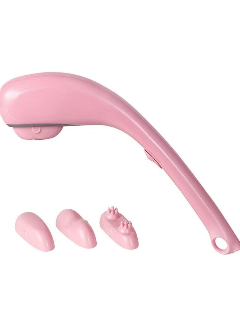 مساج يدوي كهربائي ممتعدد الاستخدامات مع رؤوس تدليك قابلة للتبديل لراحة واسترخاء العضلات - Image 1