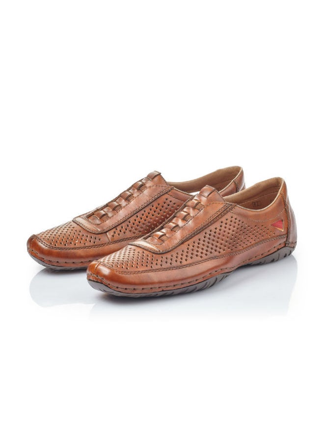rieker 116-993 Rieker Mens Casual Slip on Shoes 06355-24 Brown  - Image 3