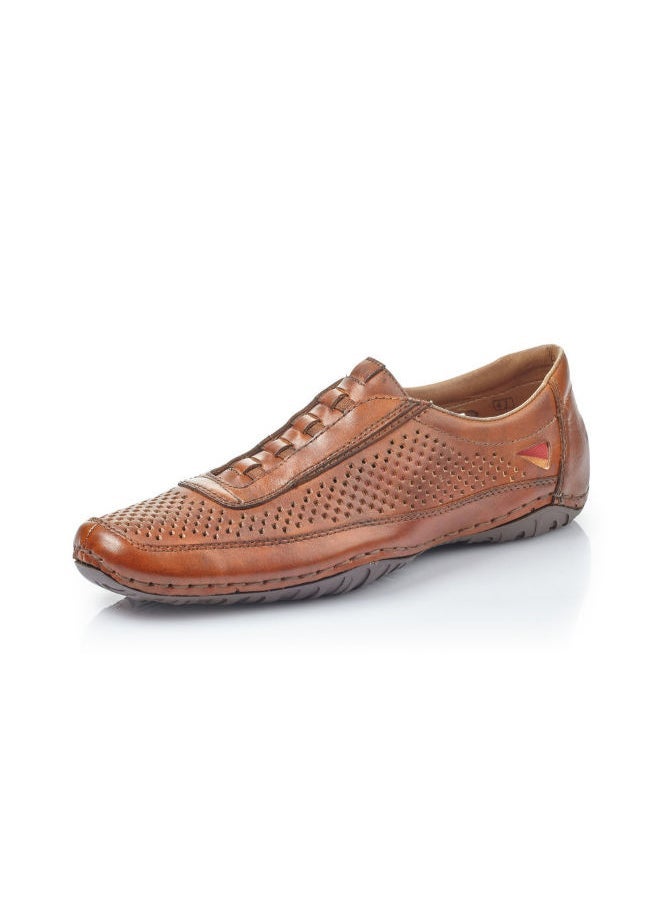 rieker 116-993 Rieker Mens Casual Slip on Shoes 06355-24 Brown  - Image 2