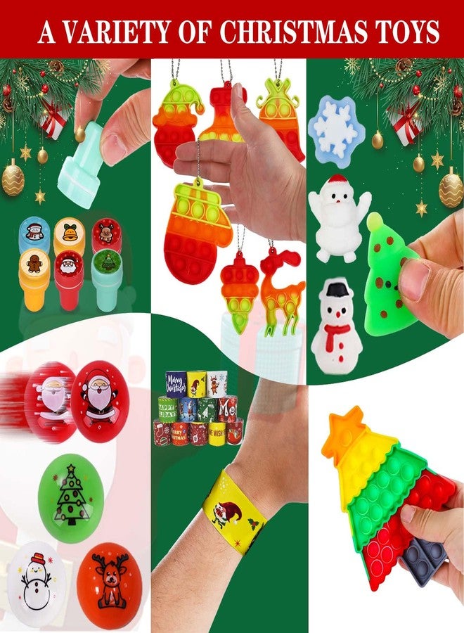 KPHNGB 200PCS Christmas Party Favors for Kids, Christmas Pinata Filler Goodie Bag Stuffers, Stocking Stuffers, Bulk Party Favors for Kids, Boys, Girls, School Classroom Rewards - Image 5
