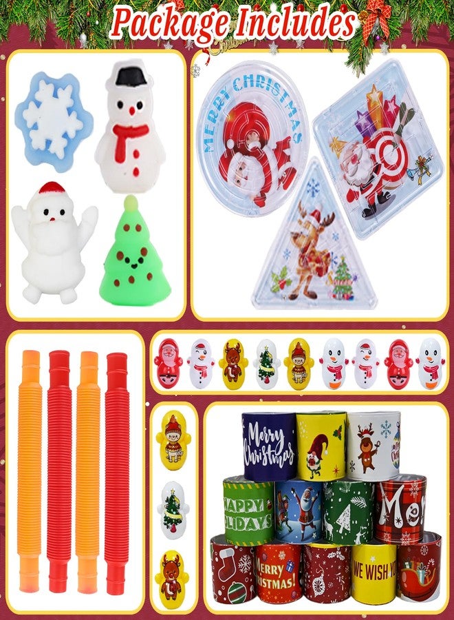 KPHNGB 200PCS Christmas Party Favors for Kids, Christmas Pinata Filler Goodie Bag Stuffers, Stocking Stuffers, Bulk Party Favors for Kids, Boys, Girls, School Classroom Rewards - Image 4