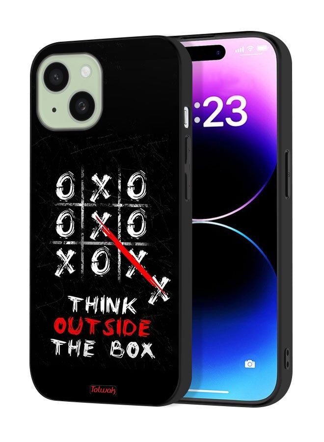 Tolwak Apple iPhone 15 Protective Case Cover Think Outside The Box - Image 1