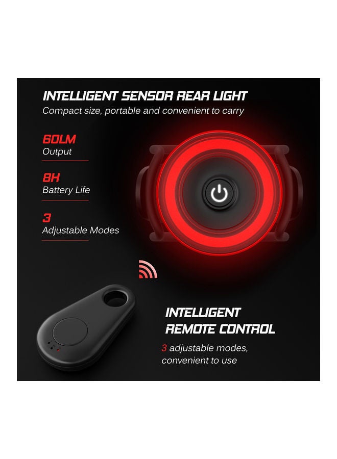 إسكدنيا جهاز استشعار ذكي لمصباح الدراجة الخلفي . 6.5x4x5.1سم - Image 4
