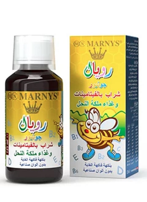 Royal Junior Syrup With Vitamins And Royal Jelly To Restore Vitality For Children, 125 ml