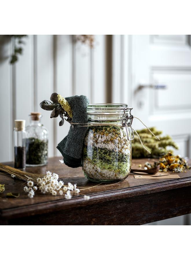 إيروريكس جرة مع غطاء، زجاج شفاف، 1 لتر - Image 5