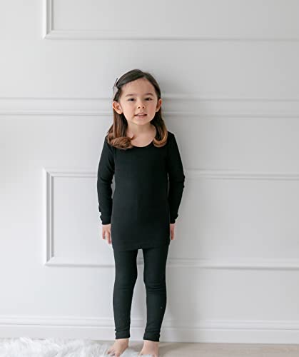 AVAUMA Baby Boys Girls Pajama Set Kids Toddler Snug fit Ribbed Sleepwear pjs for Daily Life Style (JS/Black(L)) - Image 5