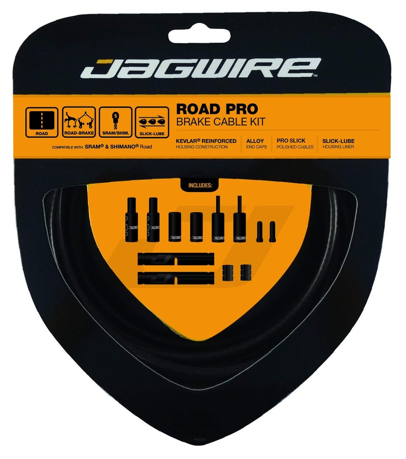 Jagwire Road Pro Complete Brake Cable Kit Stealth Black - Image 2