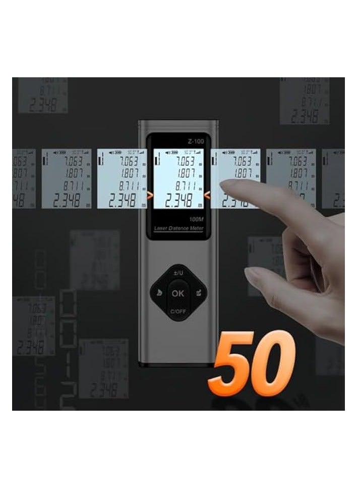 PROMASS Laser Meter,40M Digital Laser Distance Meter, CAD Bluetooth measuring instrument, portable intelligent electronic ruler，Rechargeable Range Finder for Measure Distance, Area and Volume - Image 4