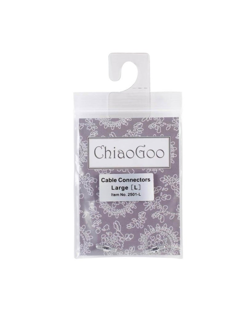 ChiaoGoo Cable Connectors Large 2/Pkg - Image 2