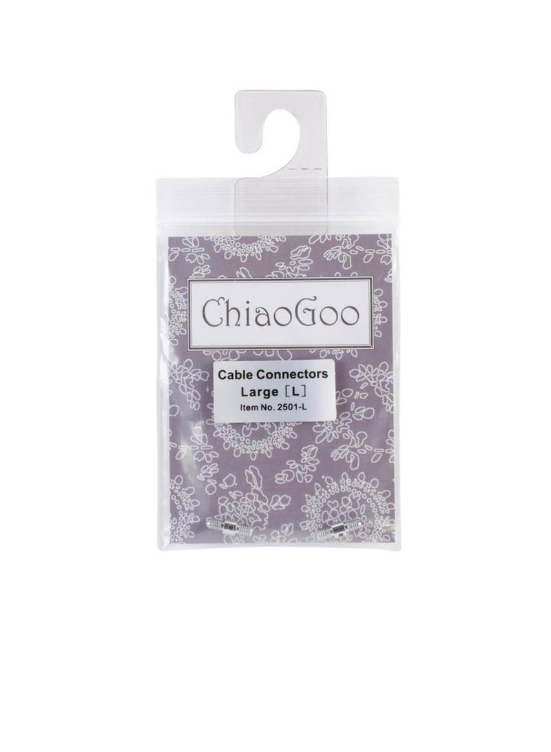 ChiaoGoo Cable Connectors Large 2/Pkg - Image 1