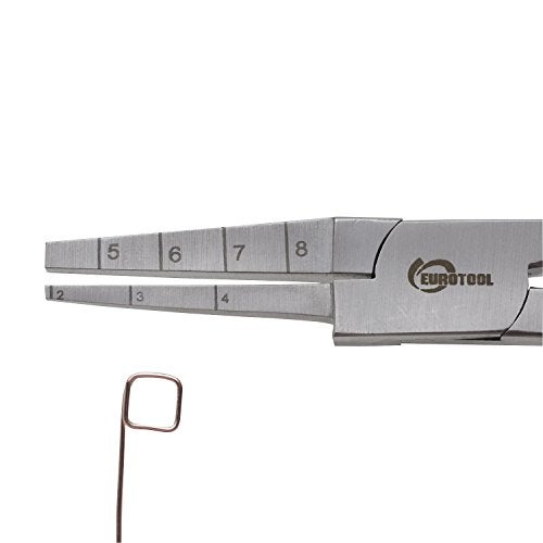 EURO TOOL Acculoop2 Precision Square Nose Pliers | PLR-742.00 - Image 2