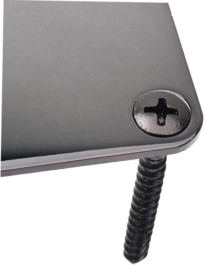 [Heat resistant design] TOYANDONA Guitar Neck Plate Durable Connecting Board for Electric Bass Guitar Lightweight Black Plate with Screws for Guitar and Enhancement Classic trendy design picks Multi-demand compliant quality Practical modern design Money saving choice Multi-source stock guarantee Yearly optimized delivery route All climate suitability Home & professional compatible Global light sturdy raw material Great bargain Well-engineered versatile build Integrated practical design Occasional & permanent usable Intercity storage hub This year new model Instant discount Storage & transit friendly Easy hand assemble compatible Exclusive discounted rate Budget friendly trendy design Just landed in store Exclusive bargain Storage burden minimized build Balanced universal design - Image 4