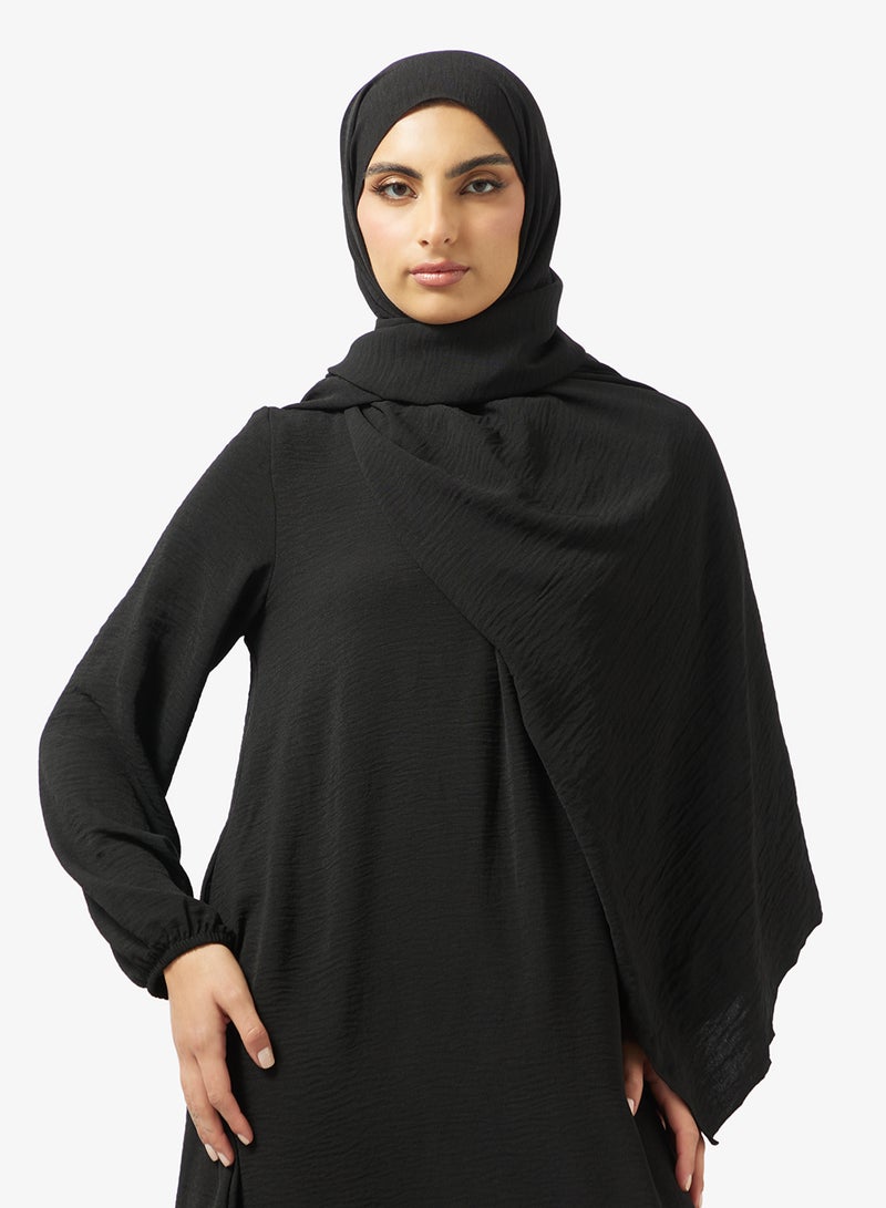 خزانة عباية أساسية مع شيلا - Image 3