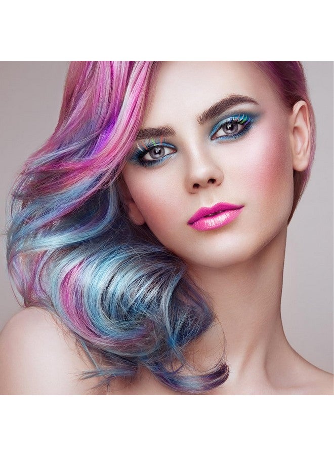 Sibba Colored Lashes Cluster, 14MM Individual False Lashes, Wispy & Curl Eyelashes, DIY Eyelashes Extension at Home, 140Pcs Colorful Cluster Eyelashes - Image 5