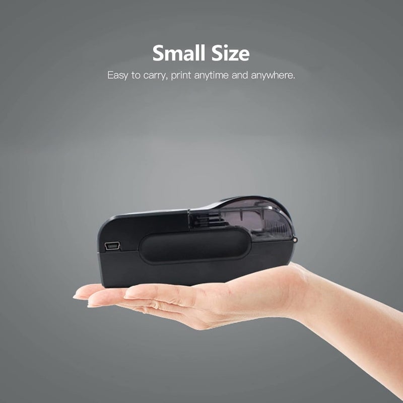 58mm Mini Thermal Printer Wireless Label Receipt Shipping Express Printer USB BT Connection Support ESC/POS Command compatible with WINDOWS Android iOS for Supermarket Store Restaurant - Image 3