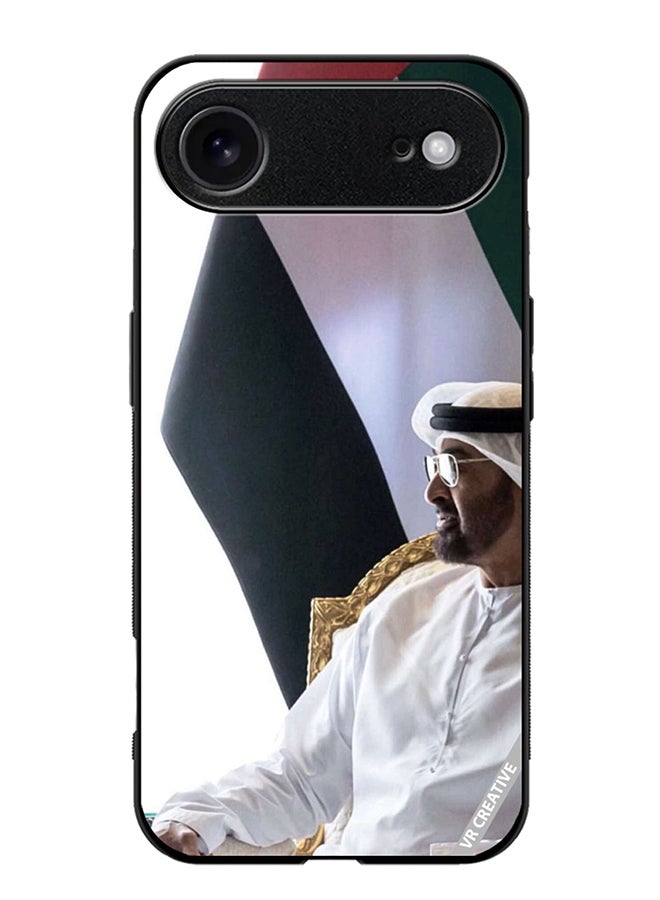 Protective Case Cover For Apple iPhone 17 Air Sheikh Mohamed Bin Zayed Al Nahyan Design Multicolour