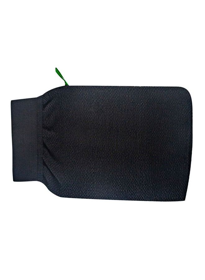 MOROCCANOIL Bath Gloves Black Regular Size  Shower Exfoliating Gloves for Dead Skin Remover  - Image 5