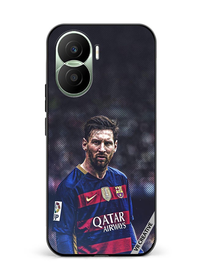 VR CREATIVE Protective Case Cover For Honor Play7T Pro Messi Design Multicolour - Image 1