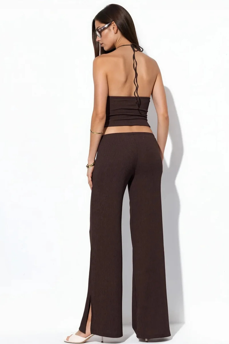 BUSEM Women's Straight-leg Crepe Trousers