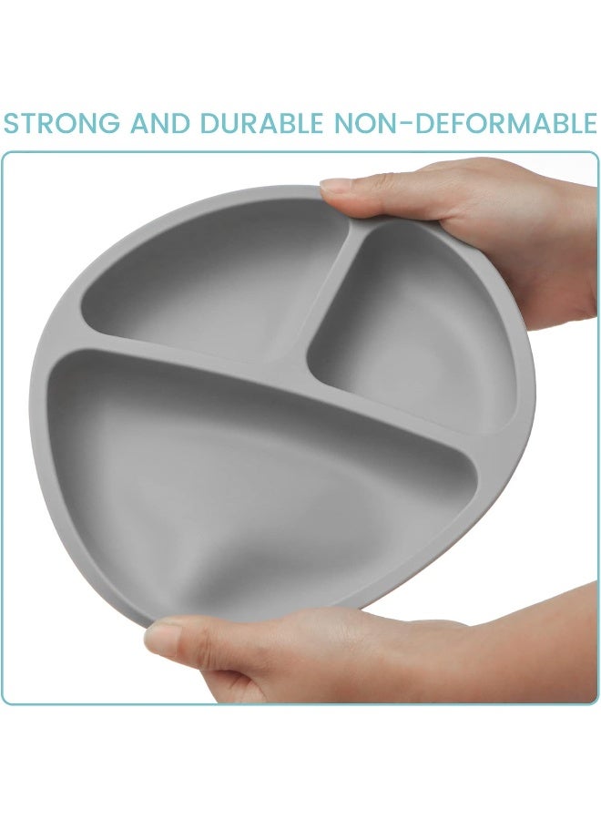 سيلي كونج Silikong Divided Silicone Suction Plates for Toddlers - Image 5