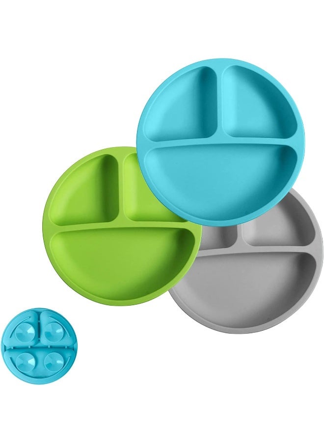 سيلي كونج Silikong Divided Silicone Suction Plates for Toddlers - Image 1
