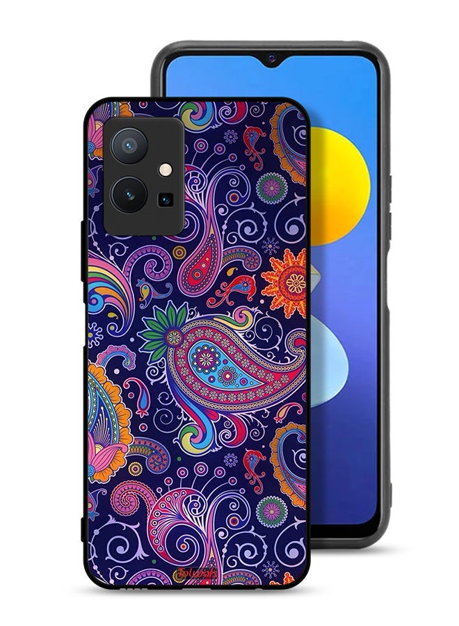 Tolwak Vivo Y75 5G Protective Case Cover Mandala Art Pattern - Image 1