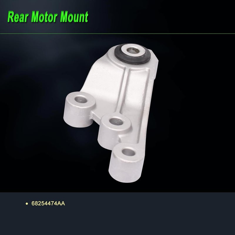 SHICHU Engine Motor Mount Set for 2015-2018 Renegade & 2016-2018 500X 1.4L L4 - Replacement for 68254474AA, 68254669AA, 68257232AA - Image 4