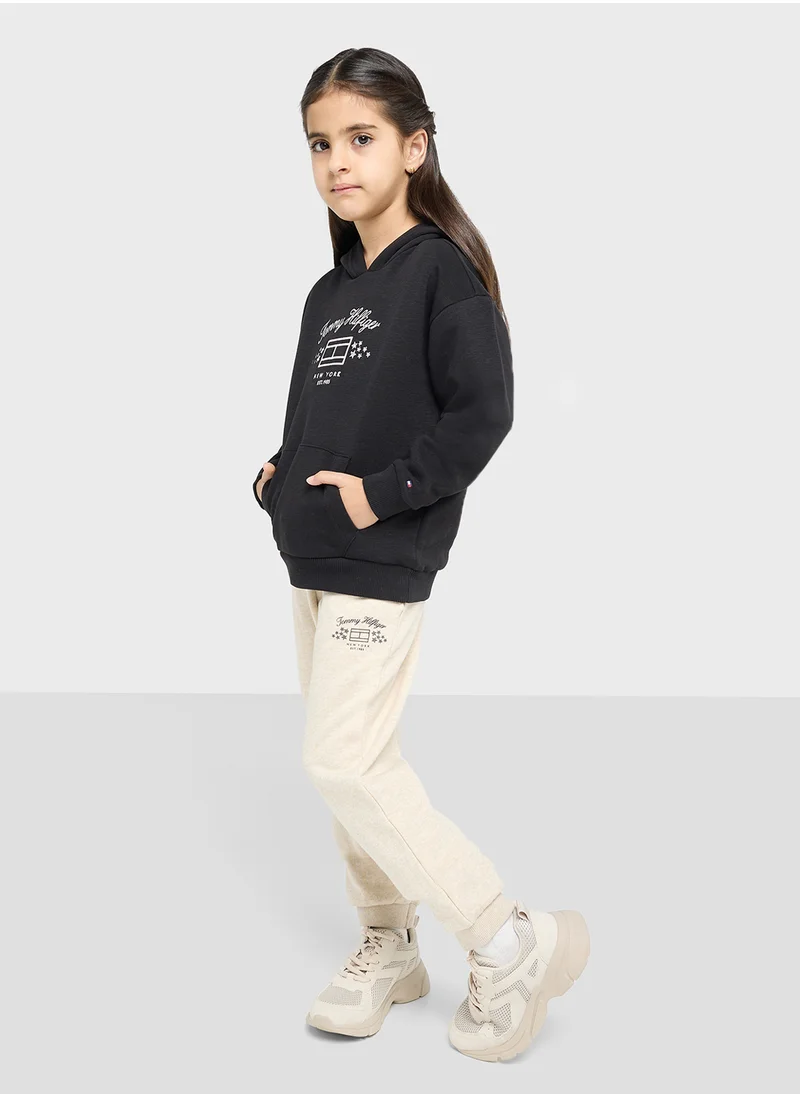 تومي هيلفيغر Kids Graphic Hoodies