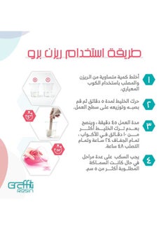 Graffiti Resin Graffiti Resin Pro 2L Mix Ratio 1:1  - Image 2