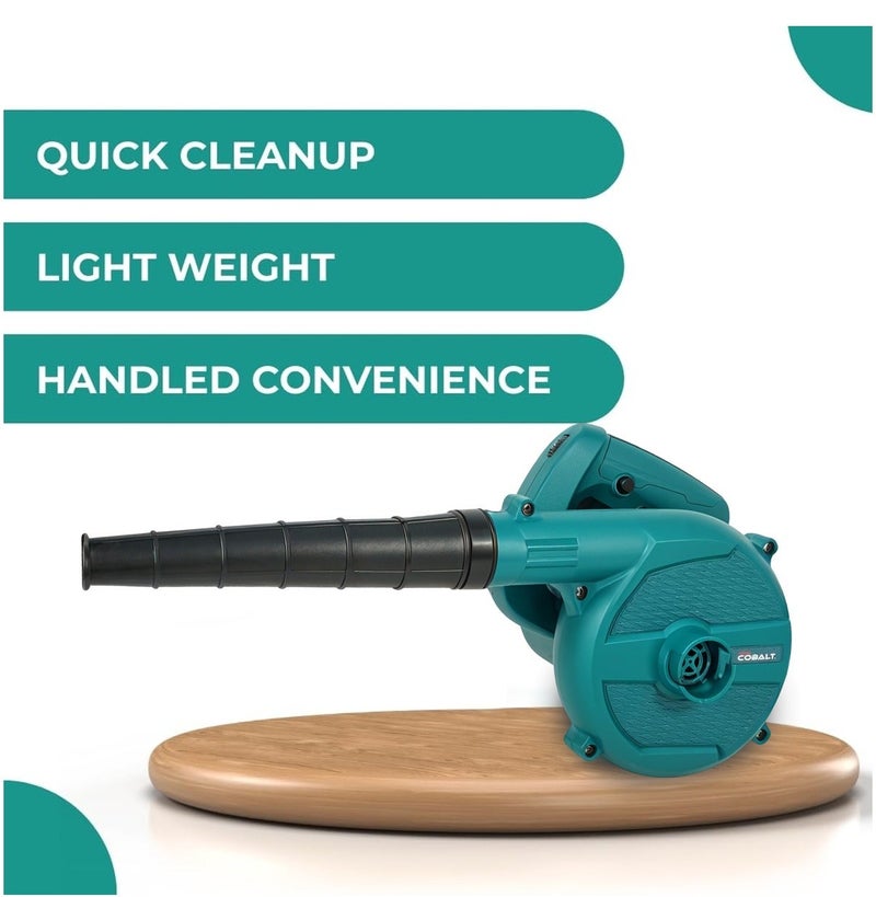 COBALT CB-600 Electric Air Blower 5 Speed Variable Control Dust Blower Cleaning Machine Portable Handheld Air Duster High Power Motor ABS Body Ventilated Cooling Design Workshop Garage Computer Car Home Office Cleaning Tool - Image 3