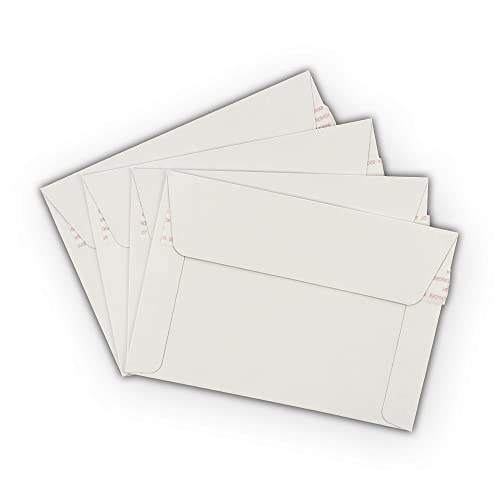 EcoSwift 10 EcoSwift 6.5 x 4.5 Rigid Photo Mailers Stay Flats White Cardboard Self Seal Envelopes - Image 1