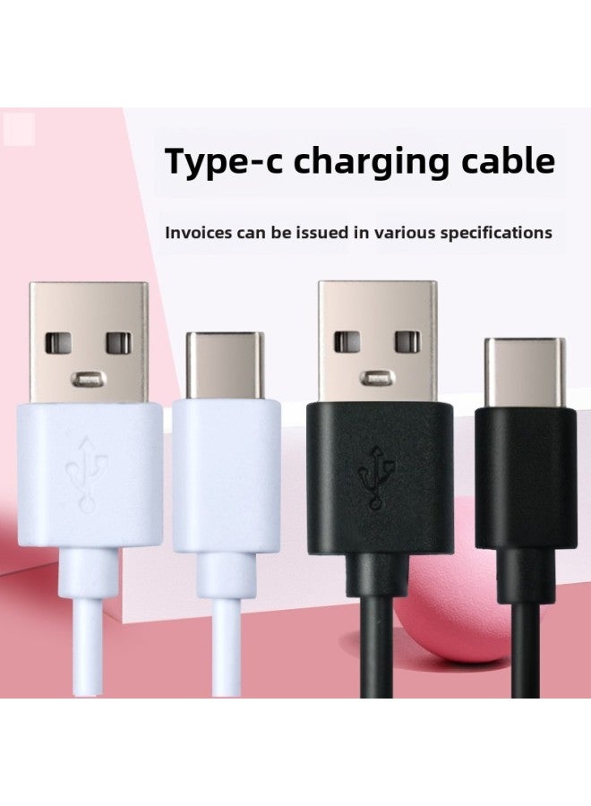Short-term Typec Charging Line Tpc Distribution Line 0.2/0.3 M Usb Two-core Small Appliance USB Distribution Line Data-Color:50cm Black 2-core Copper-clad Steel Tpye-c  - Image 3