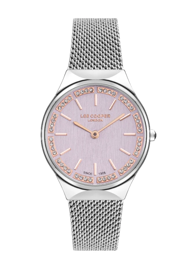 Lee Cooper Lee Cooper Women 's Analog  Pink Dial Color Watch-LC07862.390