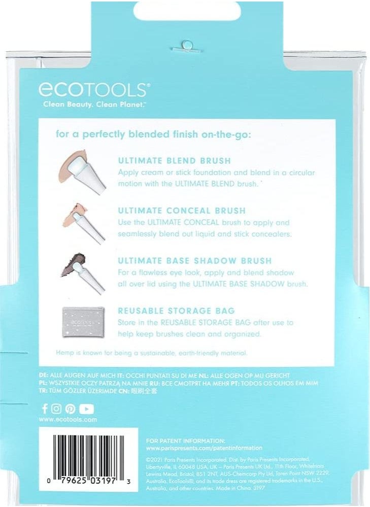 Eco Tools Eco Tools All eyes on me mini 360 ultimate brush kit  - Image 3