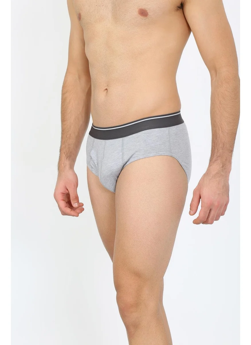 اكبينيز Men's Cotton Lycra Slip Gray 40132