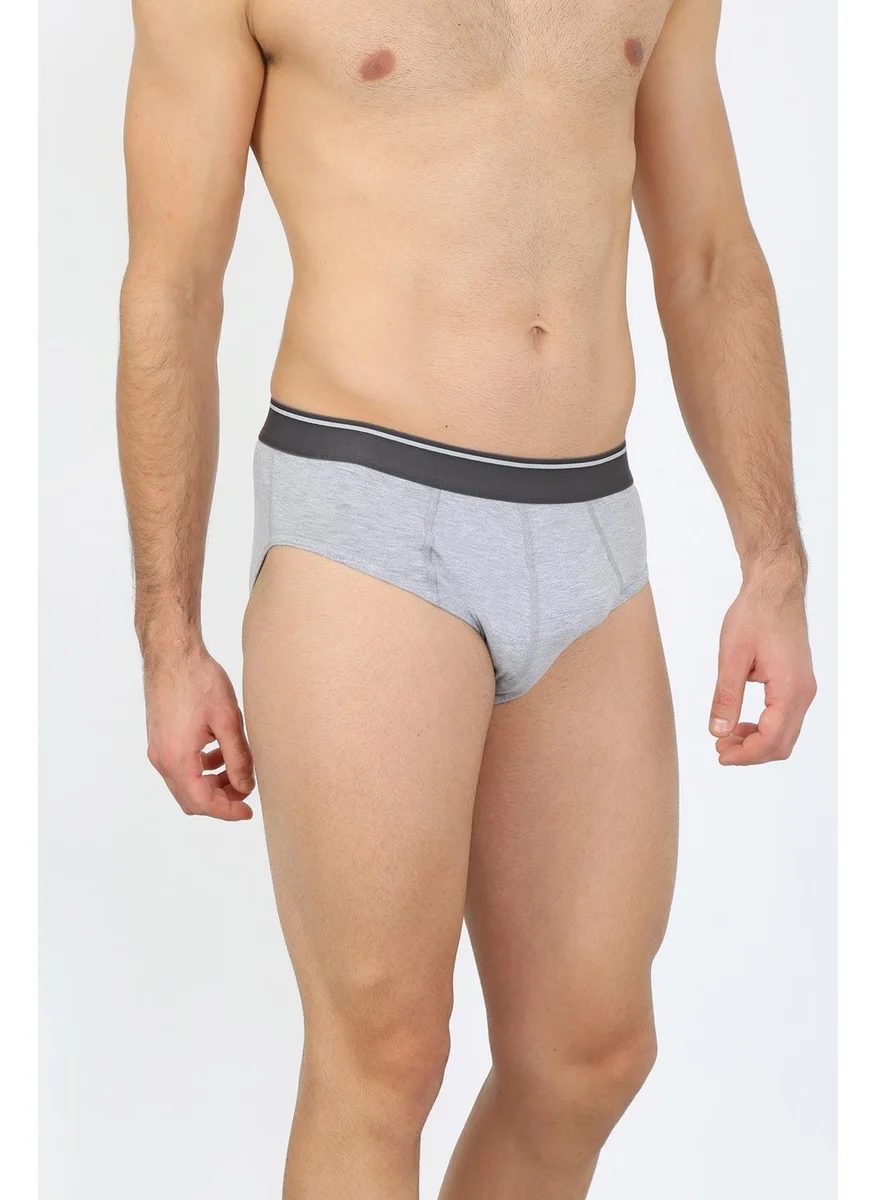 اكبينيز Men's Cotton Lycra Slip Gray 40132