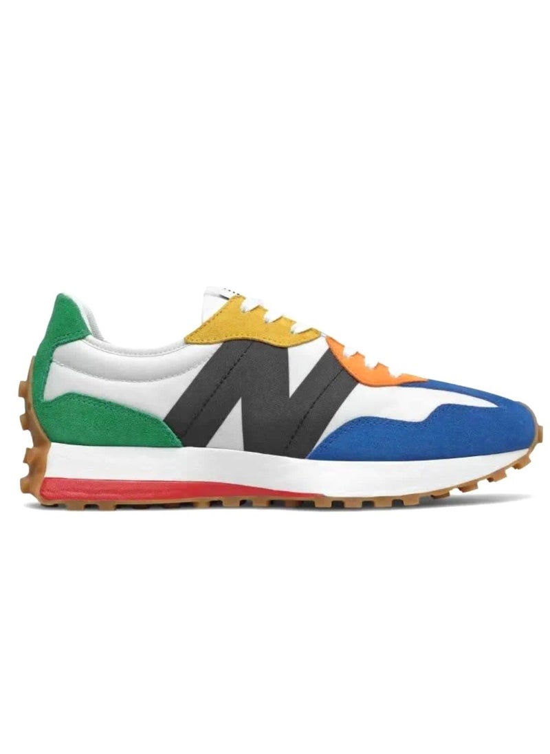 327 Casual Sneakers Black/Blue/Yellow/Green