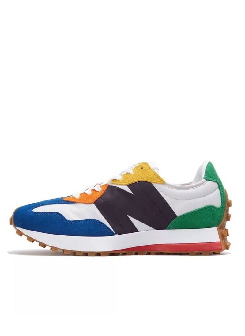 327 Casual Sneakers Black/Blue/Yellow/Green