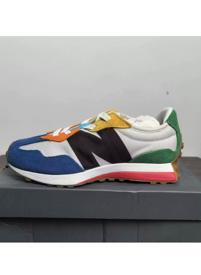 327 Casual Sneakers Black/Blue/Yellow/Green
