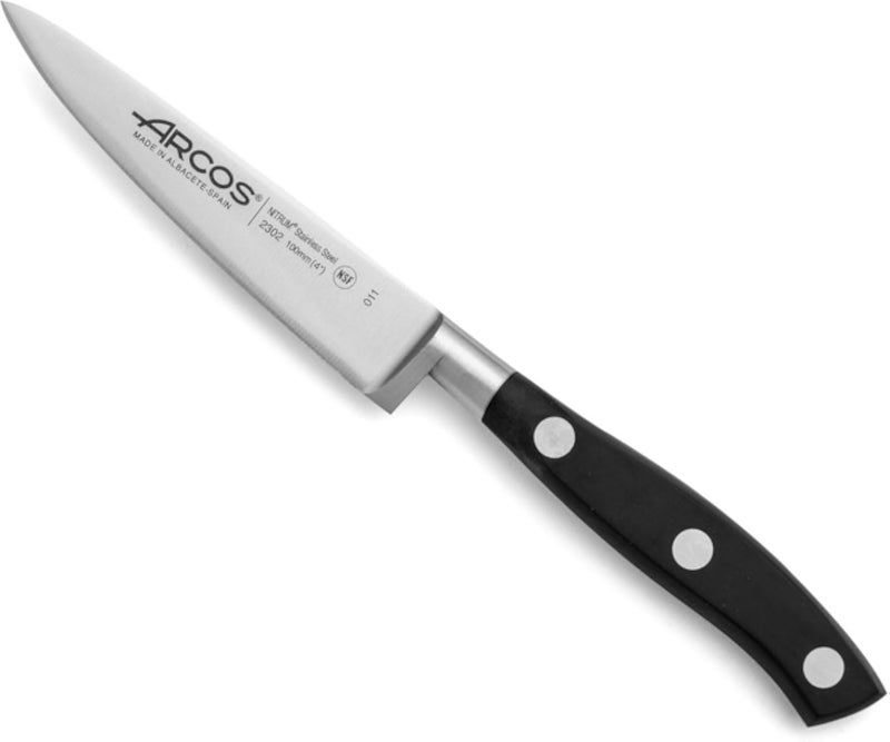 Arcos Riviera Peeling Knife - Black, 20.2cm