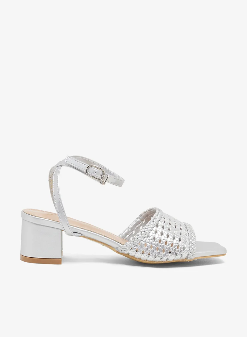 ايلا Ankle Strap Heeled Sandals
