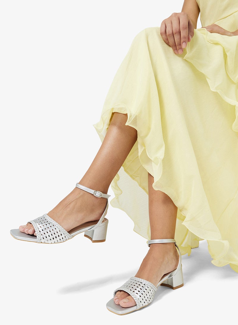 ايلا صنادل بكعب وحزام للكاحل - Image 5